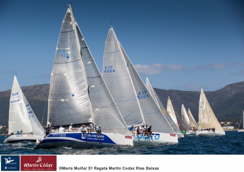 REGATA MARTÍN CÓDAX RÍAS BAIXAS 2014