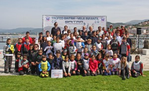 4Foto de familia del Trofeo Baitra de Vela Infantil - Foto © Rosana Calvo