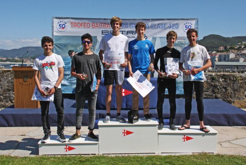 4Ganadores del Trofeo Baitra - Copa Galicia de la Clase 420 - Foto © Rosana Calvo