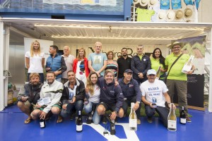 Pobra Ribeiro Rias de Galicia. 2º etapa. Ganadores y autoridades