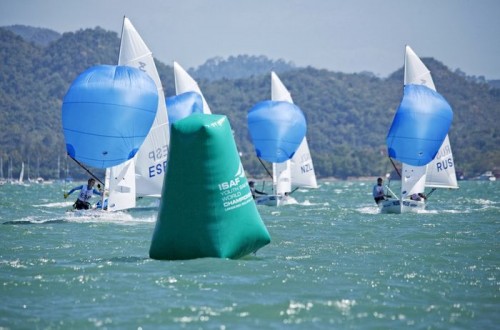 420 Men Fleet, Day2, 2015 Youth Sailing World Championships, Langkawi, Malaysia