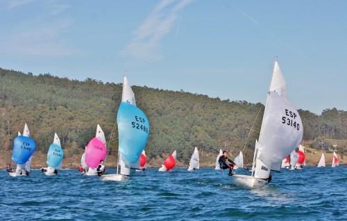 2Campeonato Gallego de 420 en la bahía de Baiona -  Foto © Rosana Calvo