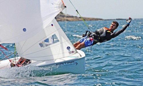 420 en una de las competiciones del MRCYB - Foto © Rosana Calvo Diéguez