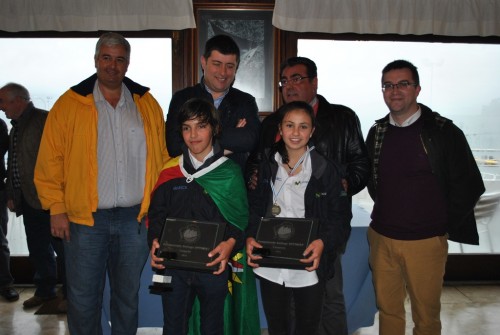 Campeones Gallegos, Alba trigo en féminas y Iago Iago Castro en Masculino