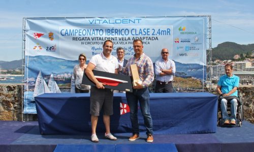 3Antonio Maestre, ganador del Campeonato Ibérico de Vela Paralímpica - Foto Carlos Rúa