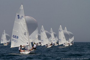 Los pontevedreses Andrés Álvarez y Sergio Rodríguez en el Campeonato del Mundo Juvenil ISAF 2014 representando a España