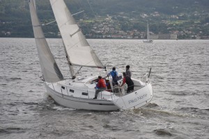 Rotundo éxito en la 1ª Regata a la Inversa Ría de Pontevedra, Trofeo Colón