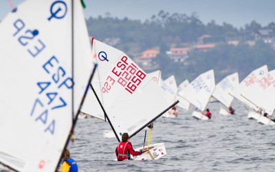 El RCNS proclama a Martín Wizner campeón Gallego de Optimist