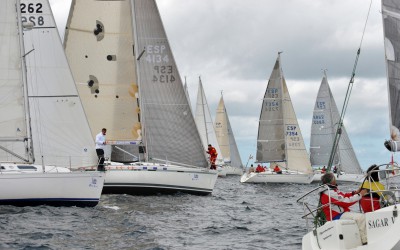 Emoción hasta el final en la Interclubes de Cruceros Ría de Pontevedra