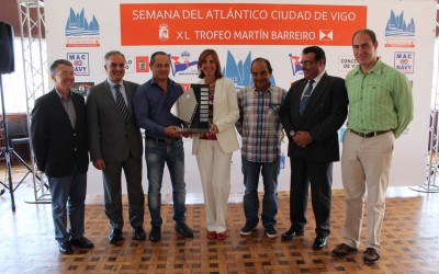 El mundialista Nacho Dávila, entre los favoritos en el Meeting Internacional Cidade de Vigo de Optimist