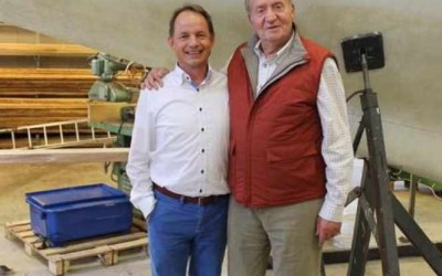 El Rey emérito, Juan Carlos I, navegará asiduamente en Las Rías Baixas