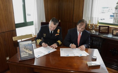 Firma de un convenio para la utilización de la clasificación de barcos clásicos y de época de Agabace