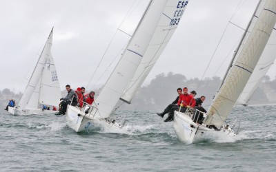 La Liga de Invierno Clase J80 entra en  su recta final este fin de semana en Baiona