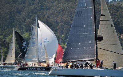 La XX Regata Almirante Rodriguez Toubes parte de la Ría de Pontevedra este Sábado