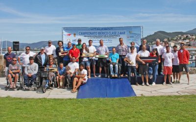 El murciano Antonio Maestre gana en Baiona el Campeonato Ibérico de vela paralímpica