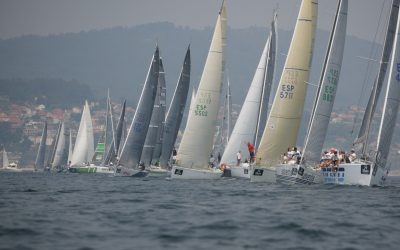 La flota del Náutico manda en ORC 1 mientras Eolo protagoniza, por ausencia, la primera etapa de la 53ª Regata Ribeiro entre Vigo y Sanxenxo