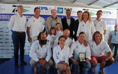 Gallant, Artako, Pingüino uno y A Meca, vencedores de clases en la IX Regata das Illas Atlánticas de vela Clásica en San Vicente