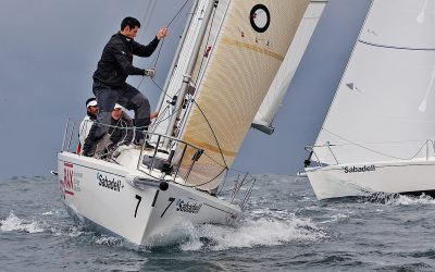 Fin de semana de vela en Baiona con  el Trofeo Banco Sabadell Clase J80