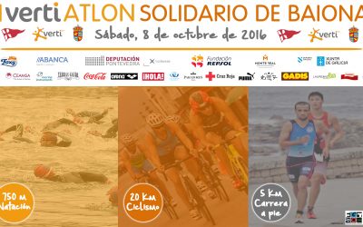 El II Vertiatlón Solidario reunirá a más de 200 deportistas este sábado en Baiona