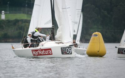 Marnatura arranca líder en el Trofeo Pazo de Cea – Gloria de J70, en la primera jornada