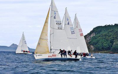 Este sábado se decide en Baiona el Trofeo Banco Sabadell Clase J80