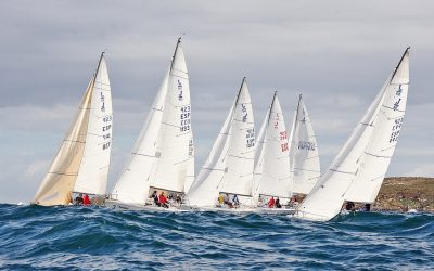 La clase J80 vuelve al agua este sábado en Baiona con el Trofeo Banco Sabadell