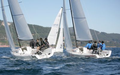 Duelo de titanes en la Ría de Vigo con la celebración del Trofeo Pazo de Cea – Gloria de J70