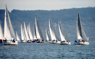 Espectacular comienzo de la 3ª edición de la Interclubes Ría de Pontevedra con récord insólito de participación en una regata gallega de cruceros en invierno