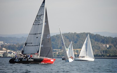 La 3ª Regata Interclubes Ría de Pontevedra se reanuda este sábado en el Club Náutico de Portonovo