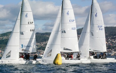 Dominio canario en el Trofeo Pazo de Cea – Gloria de J70 con el G75 del combinado Doreste-Panei