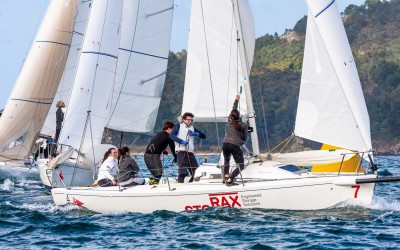 La Liga de Invierno Clase J80 se decide este sábado en Baiona