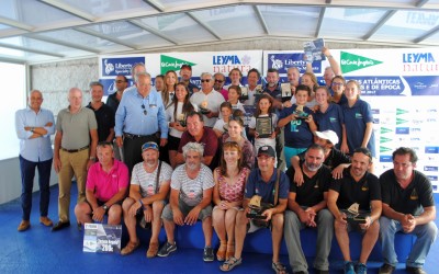 Pingüino Uno, Acali y A Meca ratificaron su triunfo final tras la segunda jornada de la Regata das Illas Atlánticas para barcos Clásicos y de Época