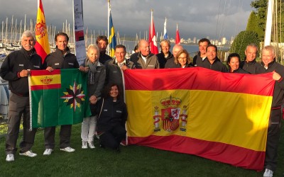 S.M. el Rey Juan Carlos, campeón del mundo de 6M en Canadá con el “Bribon Movistar”