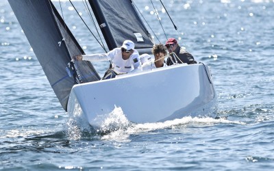 El 32º Trofeo Príncipe de Asturias recibe al Rey  Juan Carlos en la segunda jornada de competición