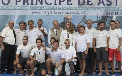 Concluye en Baiona el  32º Trofeo Príncipe de Asturias