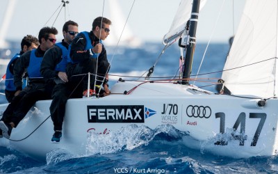 El Fermax, de Martínez Doreste y Panei, se hace con la plata provisional del mundial de J70