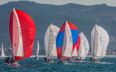 Gándara y Yáñez, primeros líderes  de la Liga de Otoño AXA J80