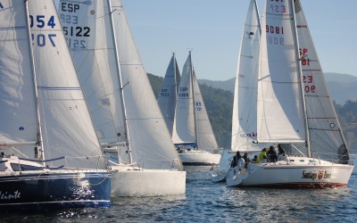 Ningún barco consiguió finalizar en tiempo la primera prueba de la regata Navidad de Aguete