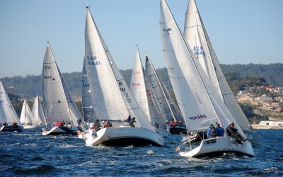 La 19ª Regata Navidad de Aguete de Cruceros finaliza este sábado en la Ría de Pontevedra