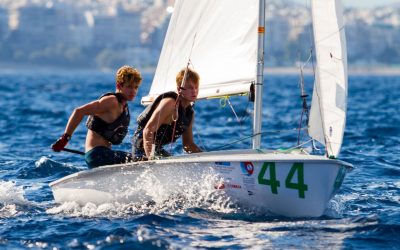 Los campeones del mundo de 420 participarán este fin de semana en Baiona en el Trofeo Baitra