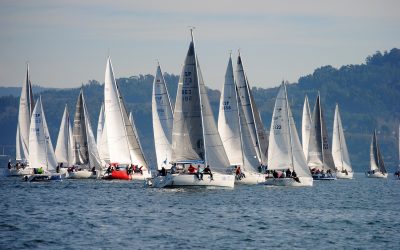 La Interclubes de Cruceros de la Ría de Pontevedra finaliza este sábado con la etapa de la Comisión Naval de Regatas en Marín