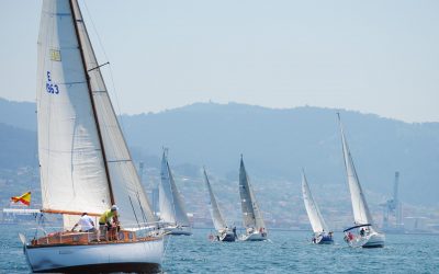 Fuerza Cuatro, Argalleiro, Travesío La Riviere y Cassandra primeros líderes en la Combarro Cruising Sail