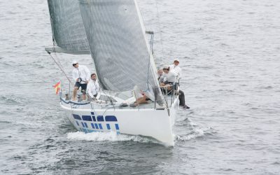 El “Pairo 8”, vigente campeón, recupera el liderato en ORC 1 y la flota viguesa manda en el Rías el día de los Bermúdez de Castro