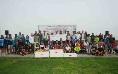 Triunfo solidario de Denis Incutti y  María Lois en el Vertiatlón de Baiona